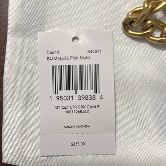 Coach Small Camera Bag With Colorblock Quilting - Picture 5 of 5